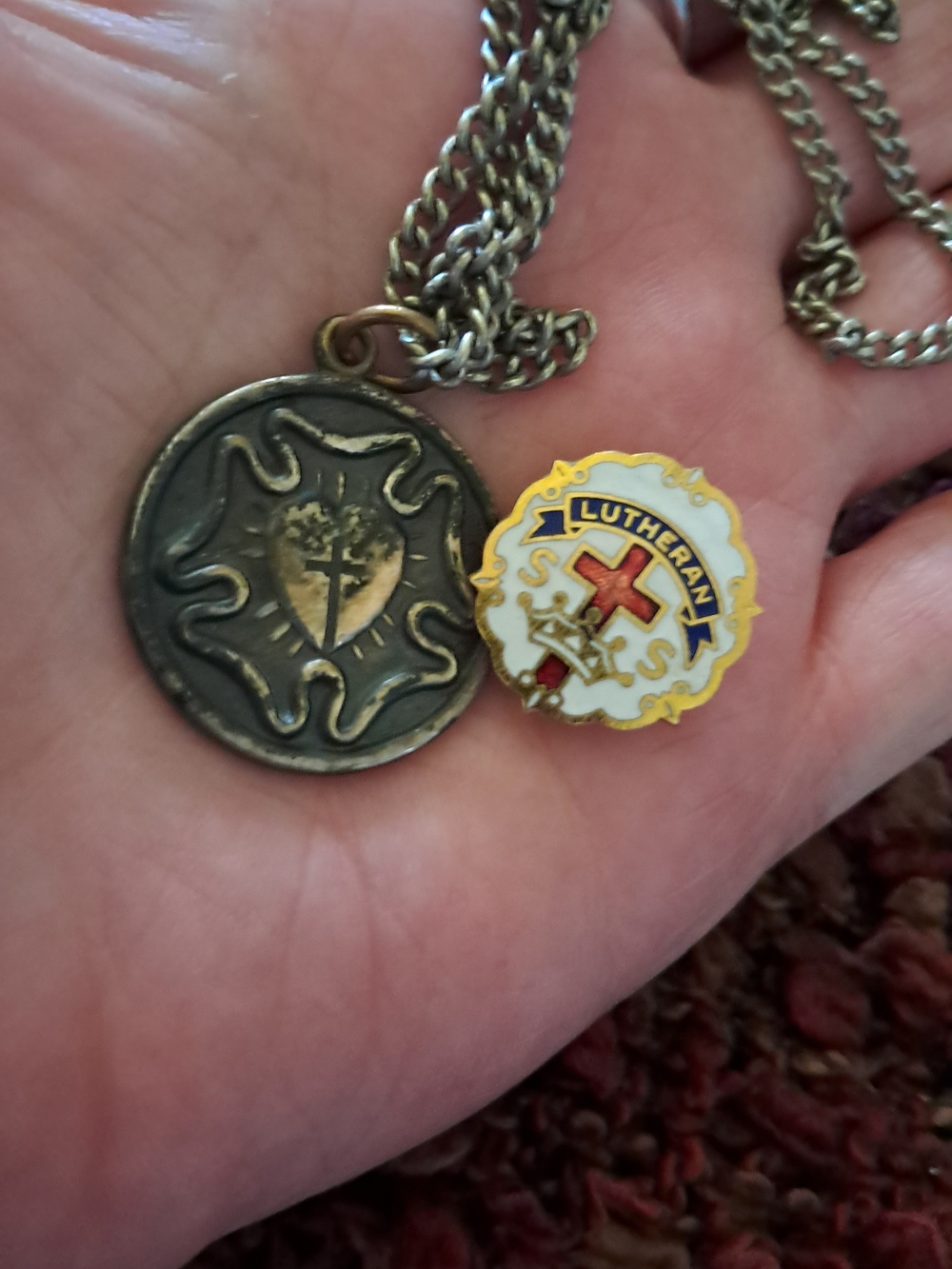 Vintage Lutheran Church Jewelry